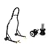 Venom Sport Bike Motorcycle Rear Wheel Swingarm Spool Lift Stand + Low Profile 10mm Black Swingarm Spools (Fits Most Kawasaki Bikes)