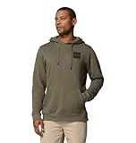 Columbia Sudadera con Capucha Trek para Hombre, Color Verde Piedra/Marca Boxy, Talla M