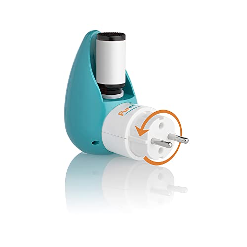 Puressentiel - Diffuseur d'huiles essentielles à ultrasons - Clip et diffuseur - Diffuseur d'aromathérapie rotatif et à poignée silencieuse - Sans eau
