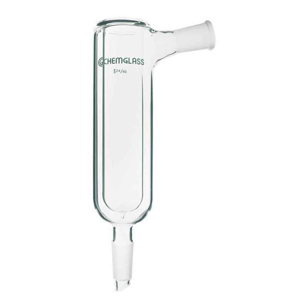 Chemglass CG-1209-A-22 Series CG-1209-A Dewar Type Condenser, 14/20 Joint, 31 mm OD, 120 mm Height