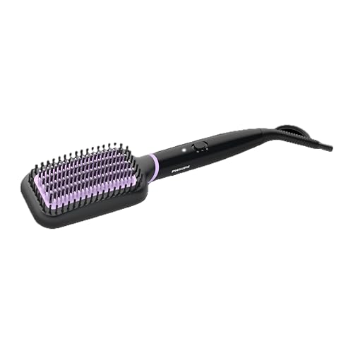 Philips StyleCare Essential Glättbürste BHH880/00 Extra großer Bürstenbereich...