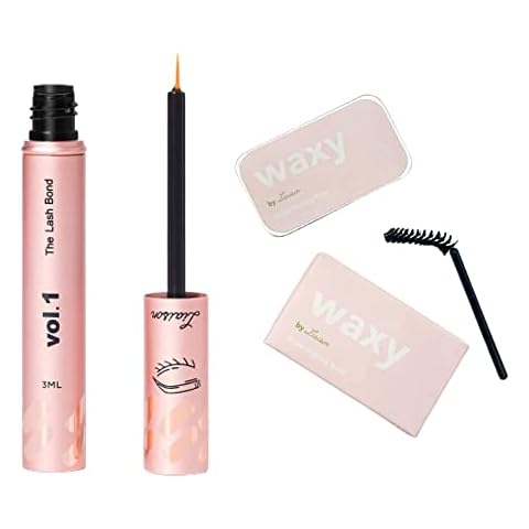 Liaison Lash Bond Eyelash Growth Serum and Liaison Waxy Brow - Vegan, Cruelty Free, Paraben Free, Talc Free, Sulfate Free, Alcohol Free Cover