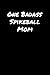 Produktbild One Badass Spikeball Mom: A soft cover blank lined journal to jot down ideas, memories, goals, and anything else that comes to mind.