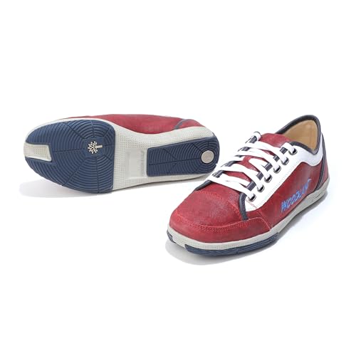 Image of Woodland Men Red Sneakers