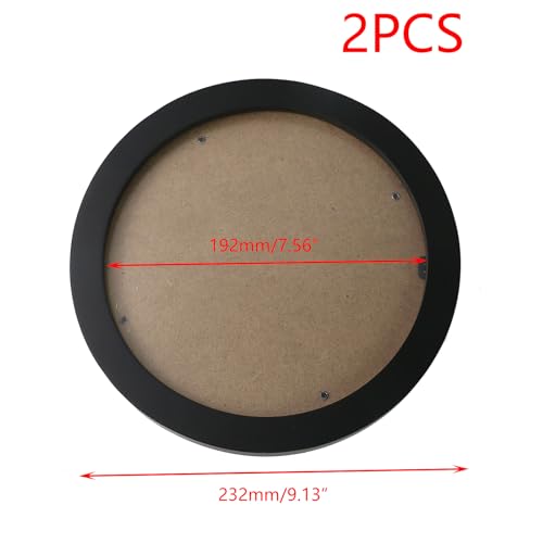 Image of Crapyt 2 PCS Embroidery Frame Cross Stitch Frame Round Wood Embroidery Frame for Cross Stitch and Artwork Display 9.13 inch Embroidery Hoops