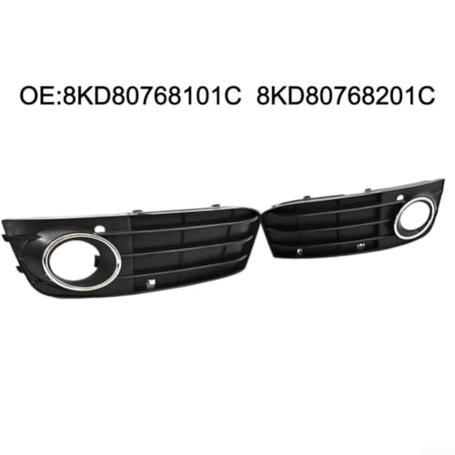 Phare antibrouillard couverture A4L B8 2009-2012 avec grille noire - 3