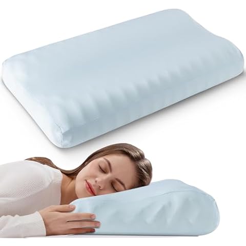 Hapiclody Luxury Memory Foam Neck Pillow Cover