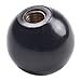 M5 Female Thread Ball Knob Handle, 0.63