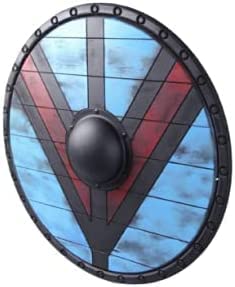 SIAN Shield Multi-Design Medieval Shield for Home Decoration Best Gifted Item for War Lover (New_Warrior Shield-4)