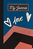 my journal: cute colorful heart journal