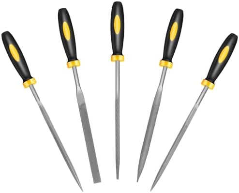 Amazon.com: Zigdiptek Mini Metal Needle File Set, 5pcs, Small Hand ...