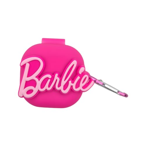 Image of Valente Silicone Case Cover for Samsung Galaxy Buds FE (2023), Buds 2 Pro (2022), Buds 2 (2021), Buds Pro (2021), and Buds Live (2020) (Barbie)