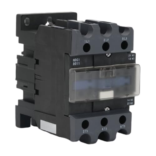 Contacteur AC NDC1-8011 avec bobine 220V 50/60Hz pour circuit électrique triphasé