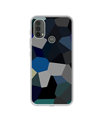 Image of Mathematical Shape Design Printed Silicon Soft TPU Back Case Cover for Motorola Moto E30 4G / E40 4G