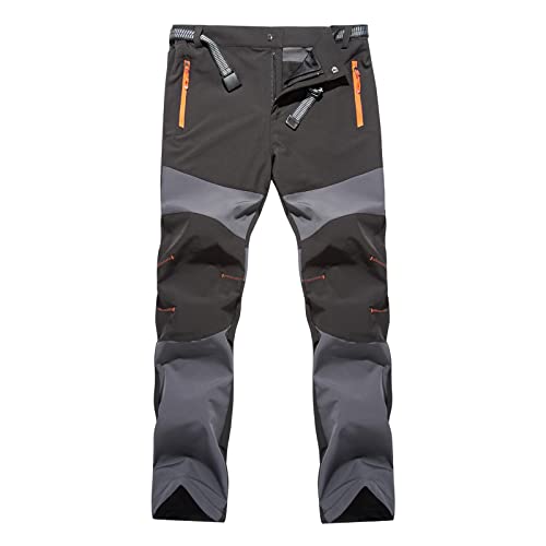 Pantalones cargo militares hombre invierno térmicos y resistentes montaña