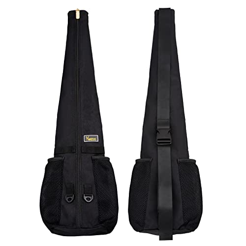 Wedo Mochila porta bastones de senderismo ideal para llevar bastones de trekking, Impermeable, 11 L capacidad, Oxford 9000 DU