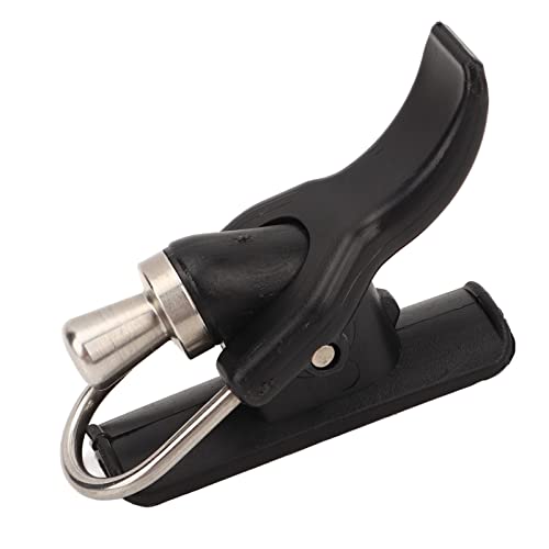 Bewinner Fingerschutz, Abzugshilfe für Brandungsangeln, Edelstahl, Kompakt und Tragbar, für das Werfen Im Meeresangeln