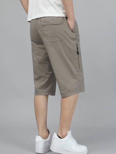 Image of TAGDO Men's Solid Cotton Shorts | Shorts Pant for Men | Shorts for Men (2003)