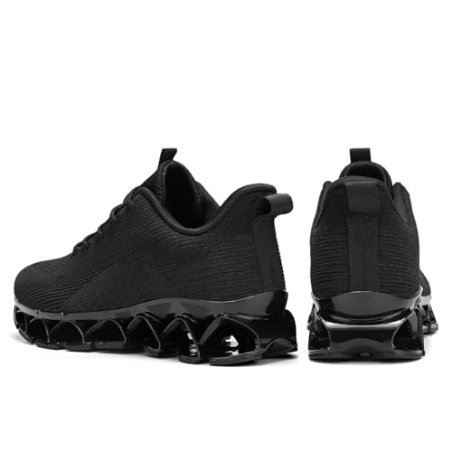 Image of Mens Running Shoes Casual Sport Athletic Fashion Walking Sneakers Lace up Blade Non Slip Breathable Mesh