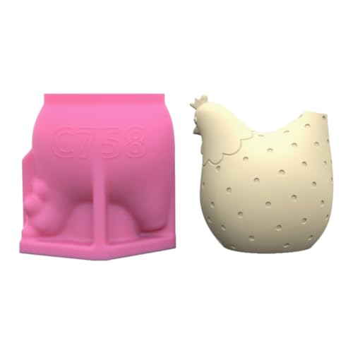 Moule en silicone poule de qualité supérieure pour décoration