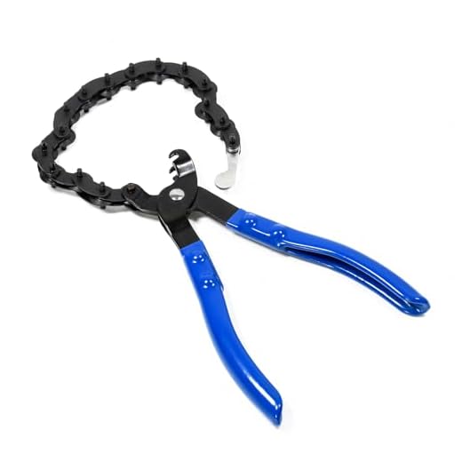 SMOTIVEPRO Exhaust Pipe Cutter Tailpipe Cutter 3/4 inch to 3 inch (19-76mm) Chain Muffler Pipe Cutter for Quiet Cutting, 15blades, Suitable for On and Off Vehicle Use