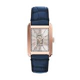 Fossil Orologio Analogico Automatico Uomo con Cinturino in Pelle ME3274