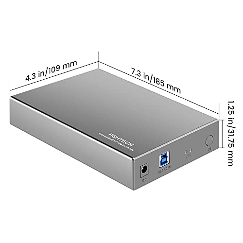 Rshtech RSH-339C Hard Drive Enclosure Rshtech Aluminum Usb 3.1 Gen 1 Hdd Enclosure Type C To Sata External Hard Drive Dock Case thumb #7
