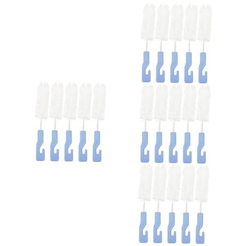 FRCOLOR 4sets Cleaning Brush Hearings Aid Cleaning Brush Hearing Cleaning Tools Tube Cleaning Brush Headphone Cleaner Earphone Cleaner Hearings Aid Cleaning Kits Nylon 5pcs*4