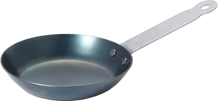 Amazon｜藤田金属 鉄 フライパン ミニ 13cm アウトドア