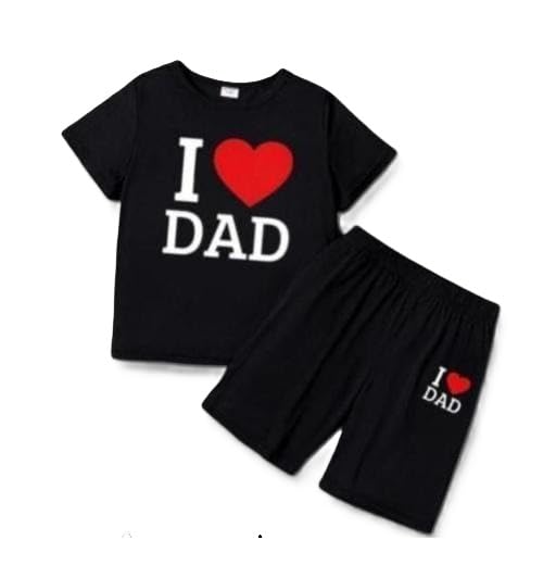 Kids Cotton Printed Top with Solid Bottom Set Comfortable Casual Dress for Baby Boys and Girls-image-36