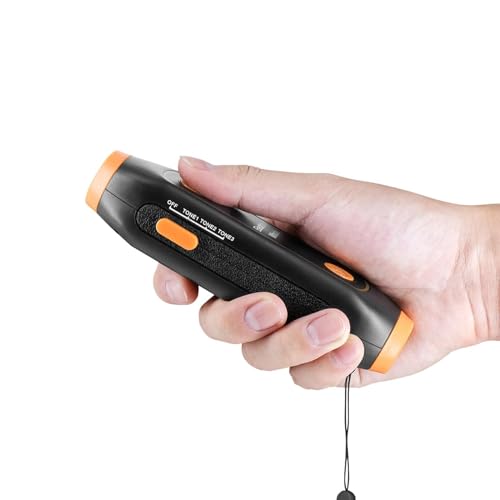 Referee Whistle ? Electronic Safety Whistle, Adjustable Volume Camping Gear, Ready to Use High Volume | Portable LED Electronic 