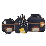 BOLSA MATERNIDADE MENINO 3 PEÇAS SAFARI (MARINHO)