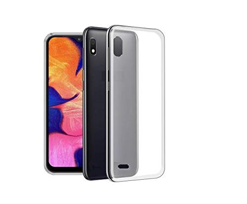 Image of COVERBLACK Rubber Silicone Back Cover for Infinix Smart 2 - Transparent