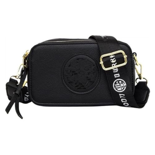 White&Black Cross Body Bag for Woman Casual Large Capacity Shoulder Bags Going Out Purse for Daily Party