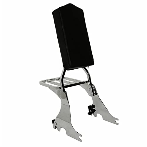 Porte-bagages sissy bar moto haut de gamme en acier noir pour XL883N