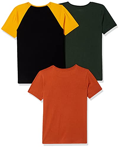 Image of Amazon Brand - Symbol Boy's Regular T-Shirt (PAG 516 Multi 2 11-12 Years)