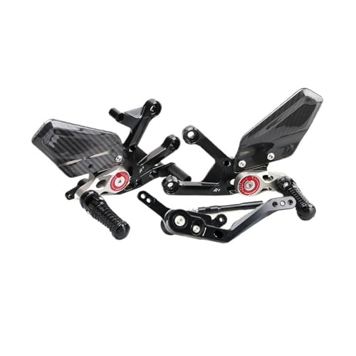 Cale pied moto CBR1000RR en alu avec repose-pieds arrière réglable