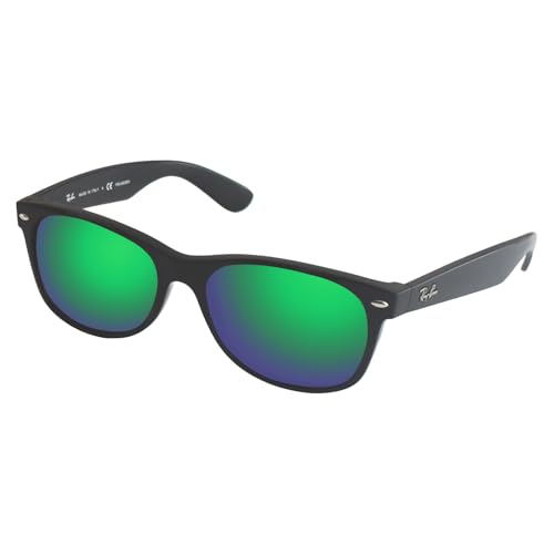 Image of LenzReborn High-impact Polarized Lens Replacement for RayBan Wayfarer RB2132 55mm Sunglass - Lawn Green - Polarized Mirrored