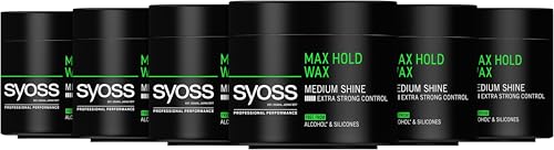 Syoss Max Hold Wax – 6er Pack
