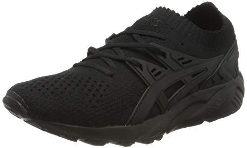 Asics Gel-Kayano Trainer Knit H705n-9090, Zapatillas Unisex Adulto, Negro (Black H705n/9090), 47 EU