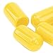 20 Pcs 6mm Brake Caliper Bleed Screw Cap High Durability Universal Red Dust Cap for Car Braking System (Yellow)