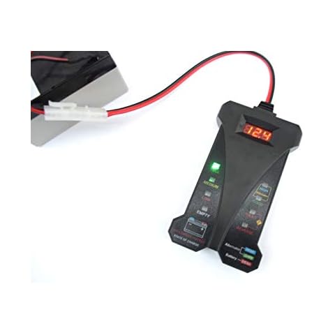 Viper Bait Boats Digital Battery Tester - Carp Fishing Bait Boat Lead Acid Battery Tester - Handy Item! Cover