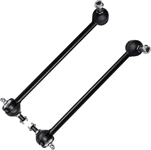 Image of Detroit Axle - 12pc Front End Kit for Chrysler Sebring Dodge Stratus Mitsubishi Eclipse Galant 2 Lower Control Arms w /Ball Joints 4 Inner & Outer Tie Rods 4 Front Rear Sway Bars 2 Boots Replacement