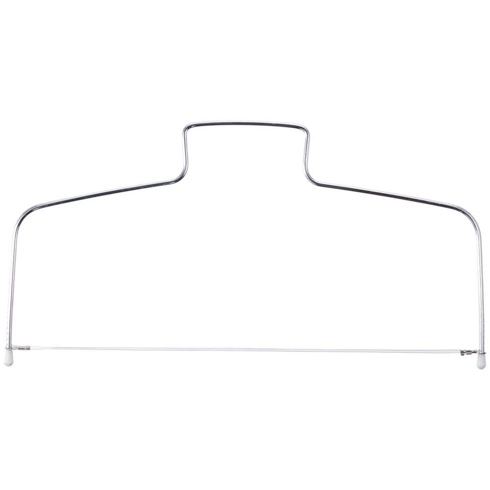 couponhub Adjustable Cake Leveler Cake Slicer with Stainless Steel Wires and Handle for Leveling Tops Pizza Bread Delaminator Cutter