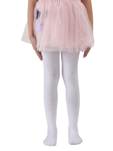 Image of NEXT2SKIN Kids Cotton Ultra Soft Stretchable Fit Ballet Tights Pantyhose Stockings (Assorted, 0-14 Years)