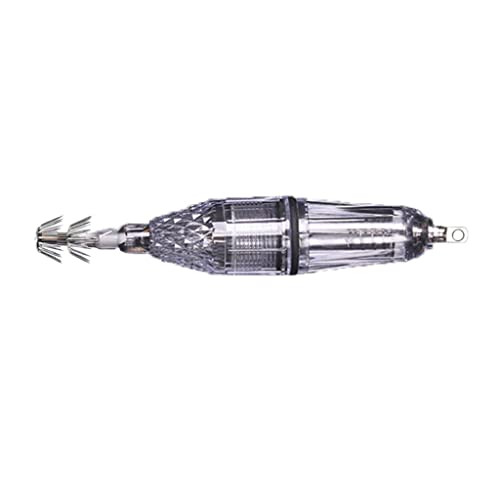 SM SunniMix 12cm Gancho de Calamar Pulpo Luminoso Cebo Señuelo para Pesca en Agua de Salada, Muti-Color