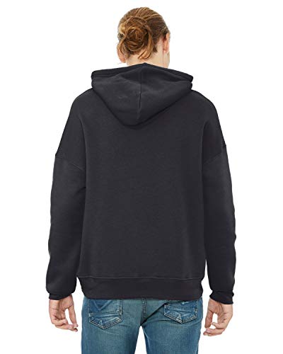 Bella + Canvas 3729 Unisex Sponge Fleece Pullover DTM Hoodie Dark Grey2