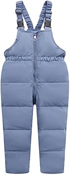 amropi Skipak voor meisjes, kinderen, sneeuwpak, donsjack met capuchon