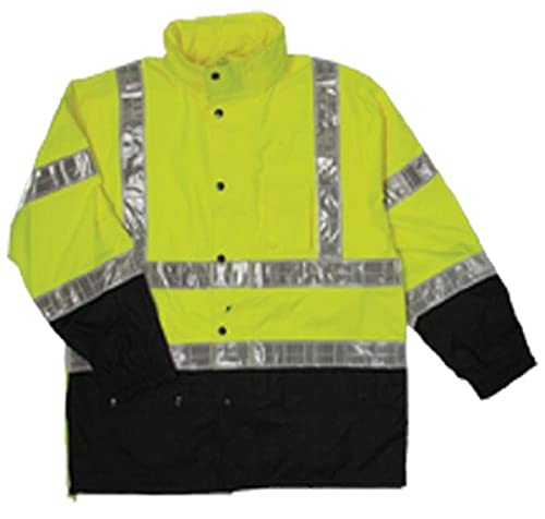 KISHIGO WJ100 Storm Stopper Pro Rainwear Jacket, Fits Large and Extra Large, Lime