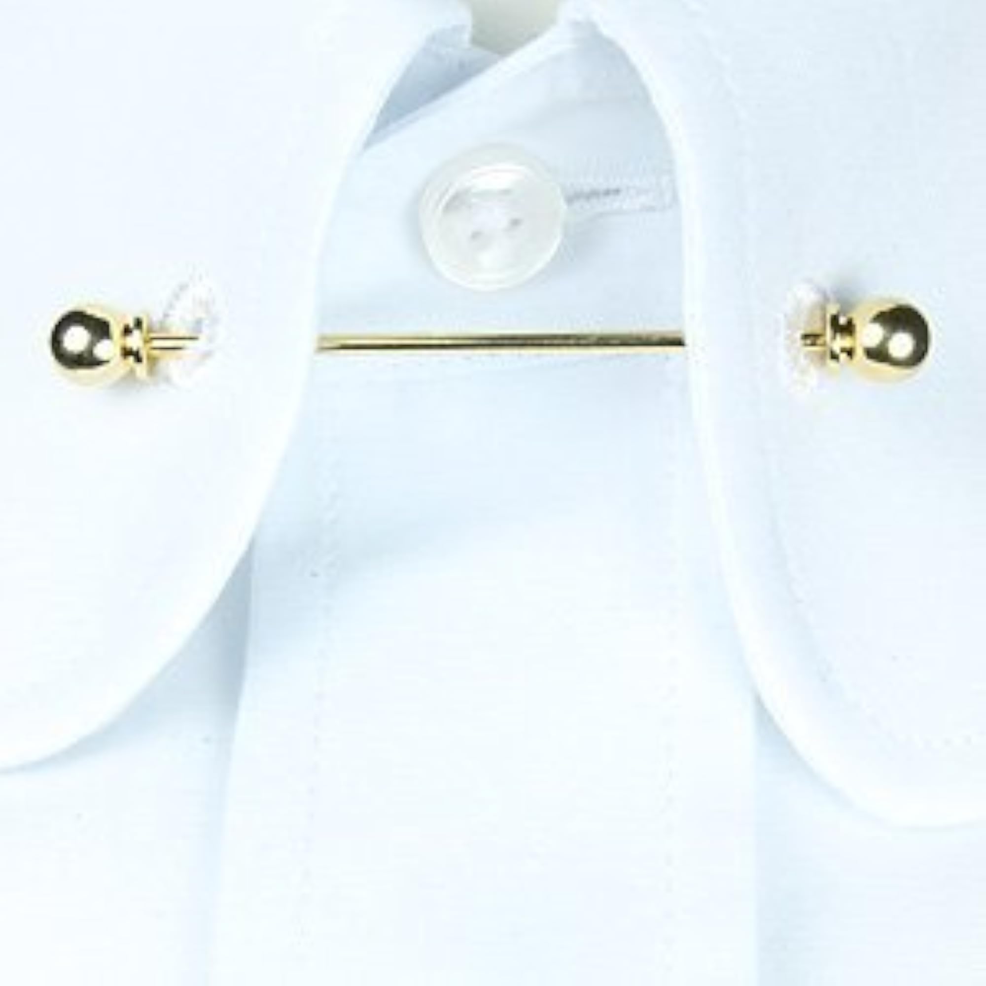 Golden Collar Bar with Removable Chain for Men & Women, Gift Box